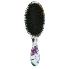 Shine Hair Brush med blomsterprint 